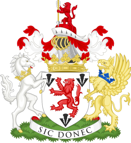 The Coronet Of A Duke - Dukes Coat Of Arms (440x477), Png Download