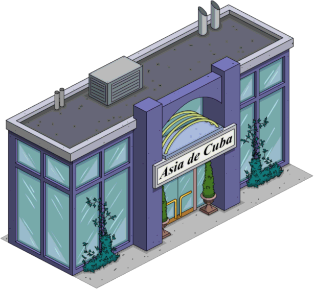 Asia De Cuba - The Simpsons (614x566), Png Download