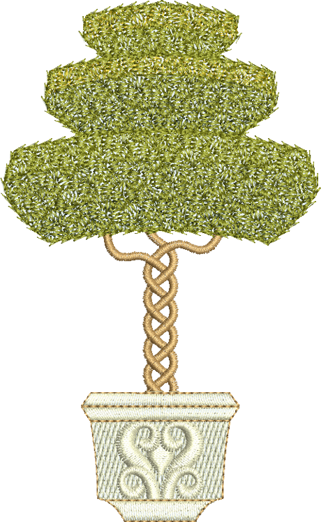 14 - Topiary - Tree (460x748), Png Download