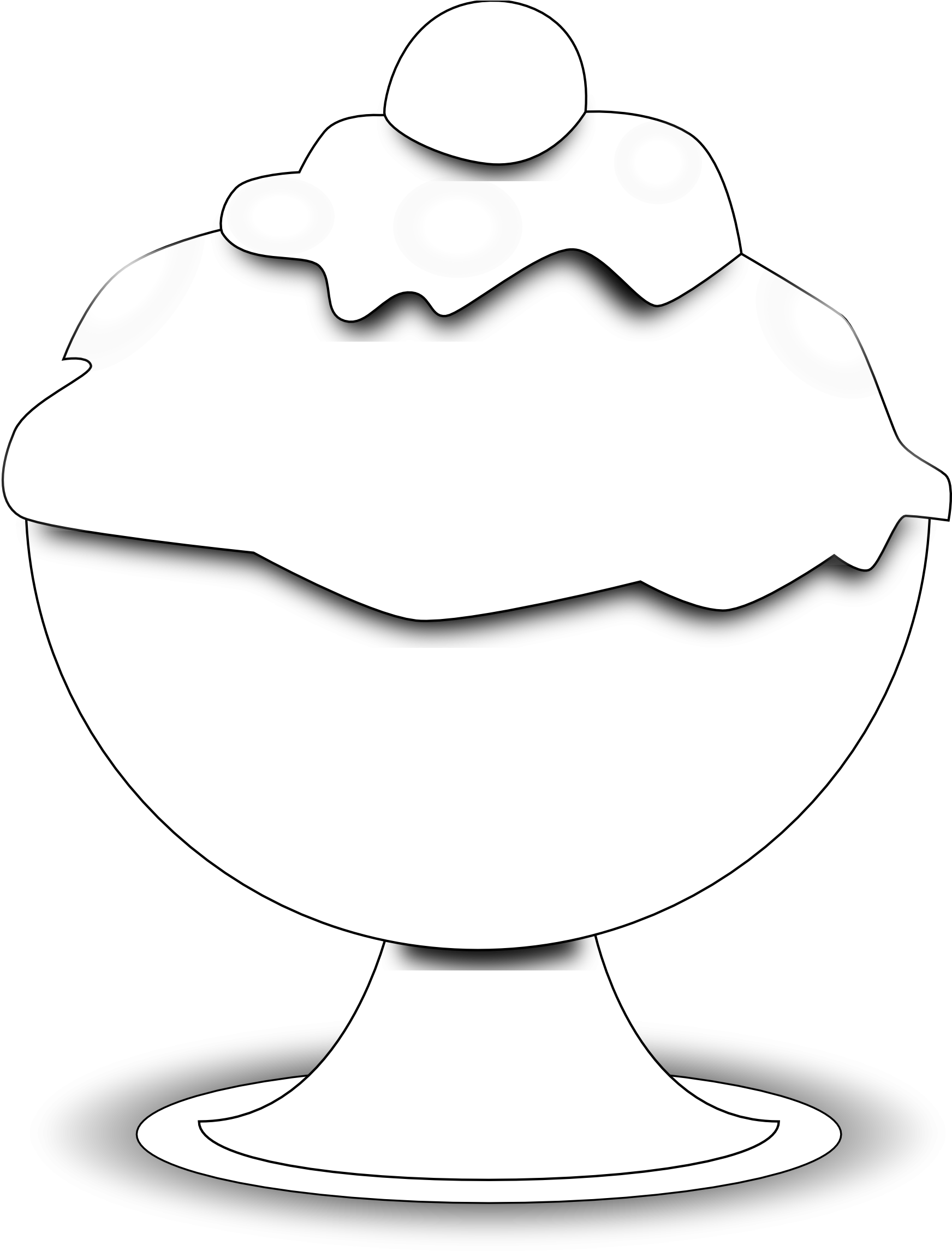 Download Ice Cream Clipart Black And White Ice Cream Clipart Black And White Png Png Image With No Background Pngkey Com