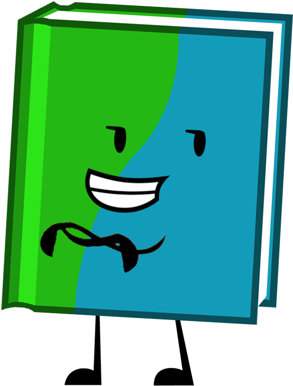 Dictionary Pose - Battle For Dream Island Book (634x841), Png Download