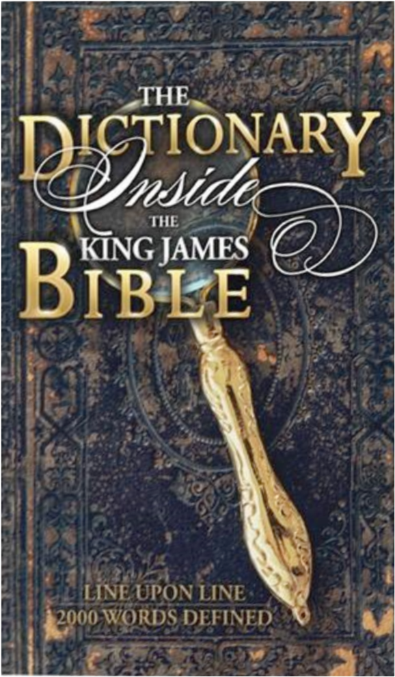 The Dictionary Inside The King James Bible Creation - The Bible: Authorized King James Version (1024x1023), Png Download