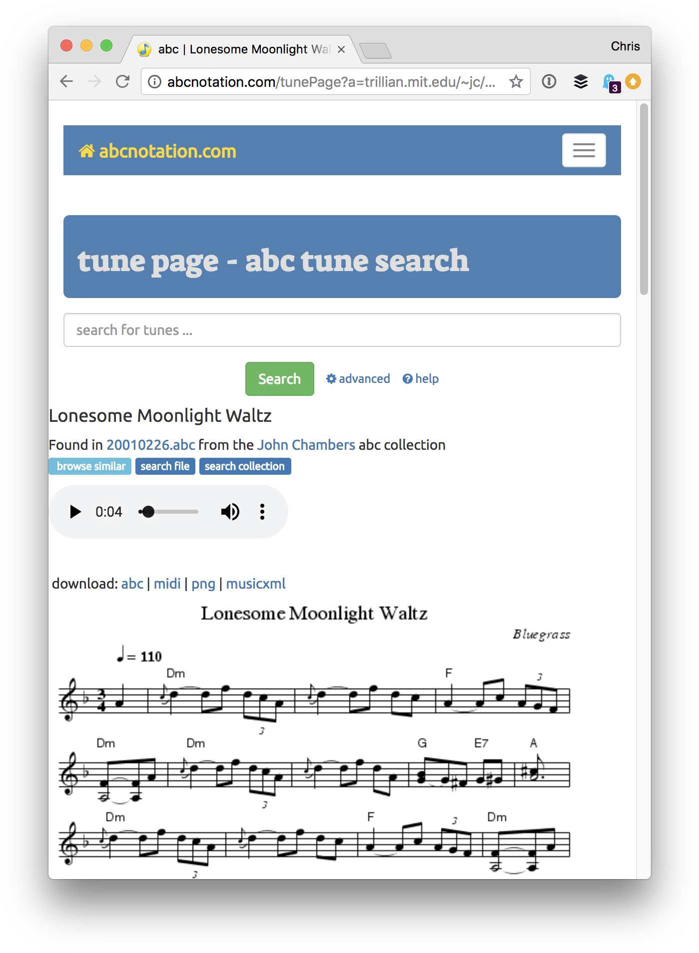 Lonesome Moonlight Waltz, Stored In Abc Format On The - Scalable Vector Graphics (1430x1932), Png Download
