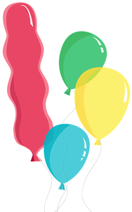 Celebration, Party, Happy, Celebrate - Balloons (510x340), Png Download