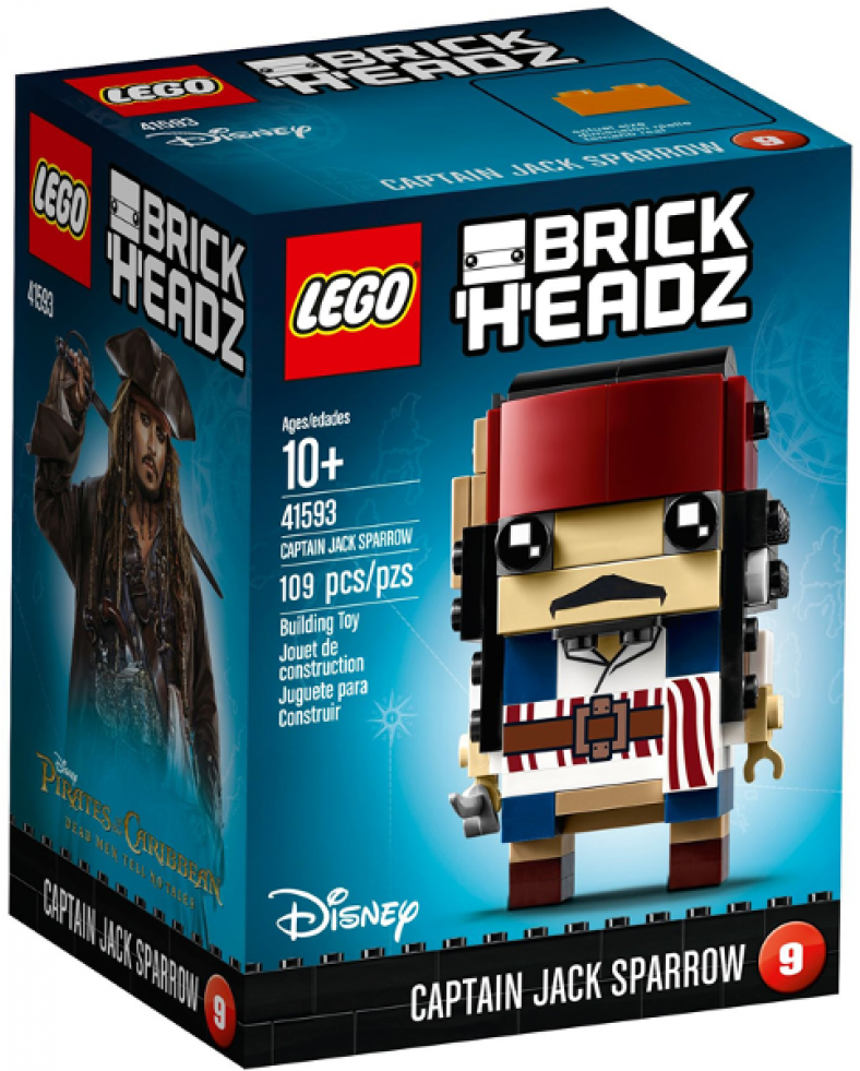 Lego Brickheadz Captain Armando Salazar (980x980), Png Download