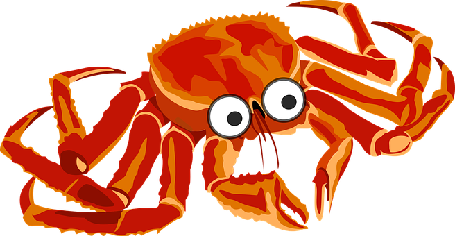 Freeuse Library Free Bright Wallpapers X By Jack Sparrow - Crab Clipart (656x340), Png Download