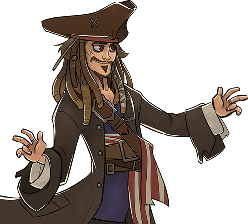 Dialogue Jack Sparrow " - Disney Heroes Battle Mode All Characters (500x500), Png Download