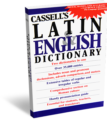 Cassell's Latin & English Dictionary - Cassell's Latin And English Dictionary By D.p. Simpson (445x500), Png Download