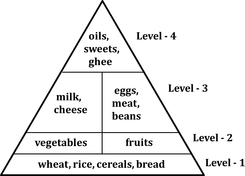 Figure Shows The Food Pyramid - Fruit Of Two Trees (860x618), Png Download