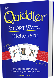 View The Full Image - Set Enterprises The Quiddler Short Word Dictionary (500x312), Png Download