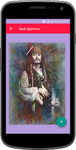 Next Back - Captain Jack Sparrow Hd (257x504), Png Download