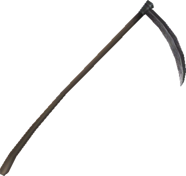 Ffxi Scythe 2b - Grim Reaper Scythe Png (372x352), Png Download