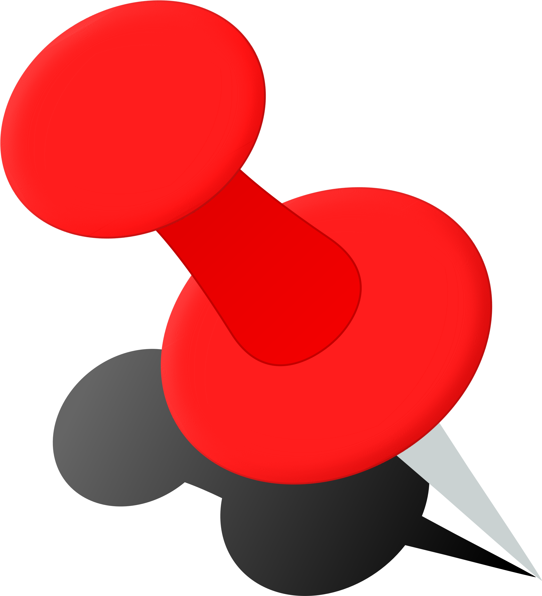 This Free Icons Png Design Of Push Pin 2b (2101x2310), Png Download