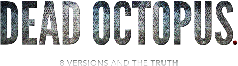 Dead Octopus Cover 2b - Calligraphy (1000x281), Png Download