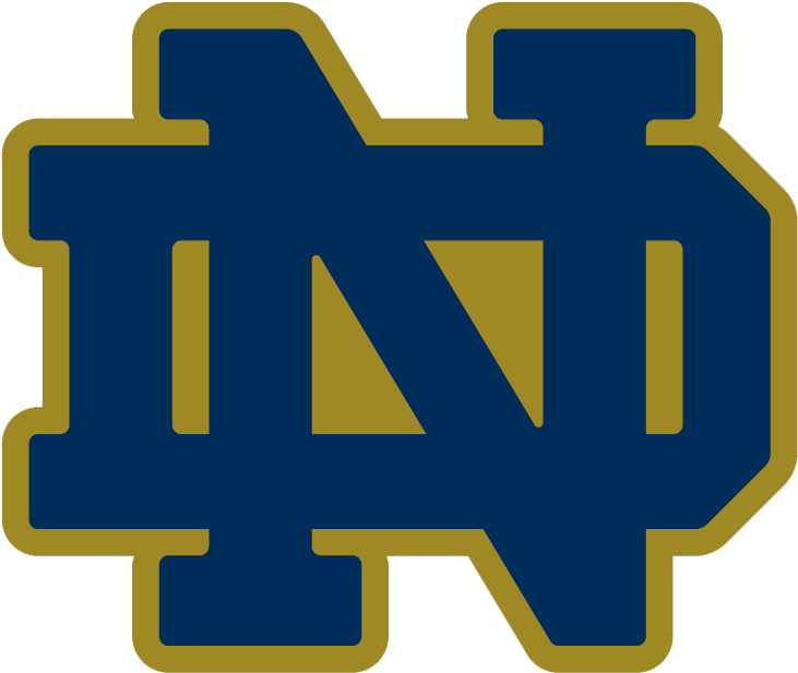 28 Collection Of Notre Dame Football Clipart - Notre Dame Team Logo (730x730), Png Download