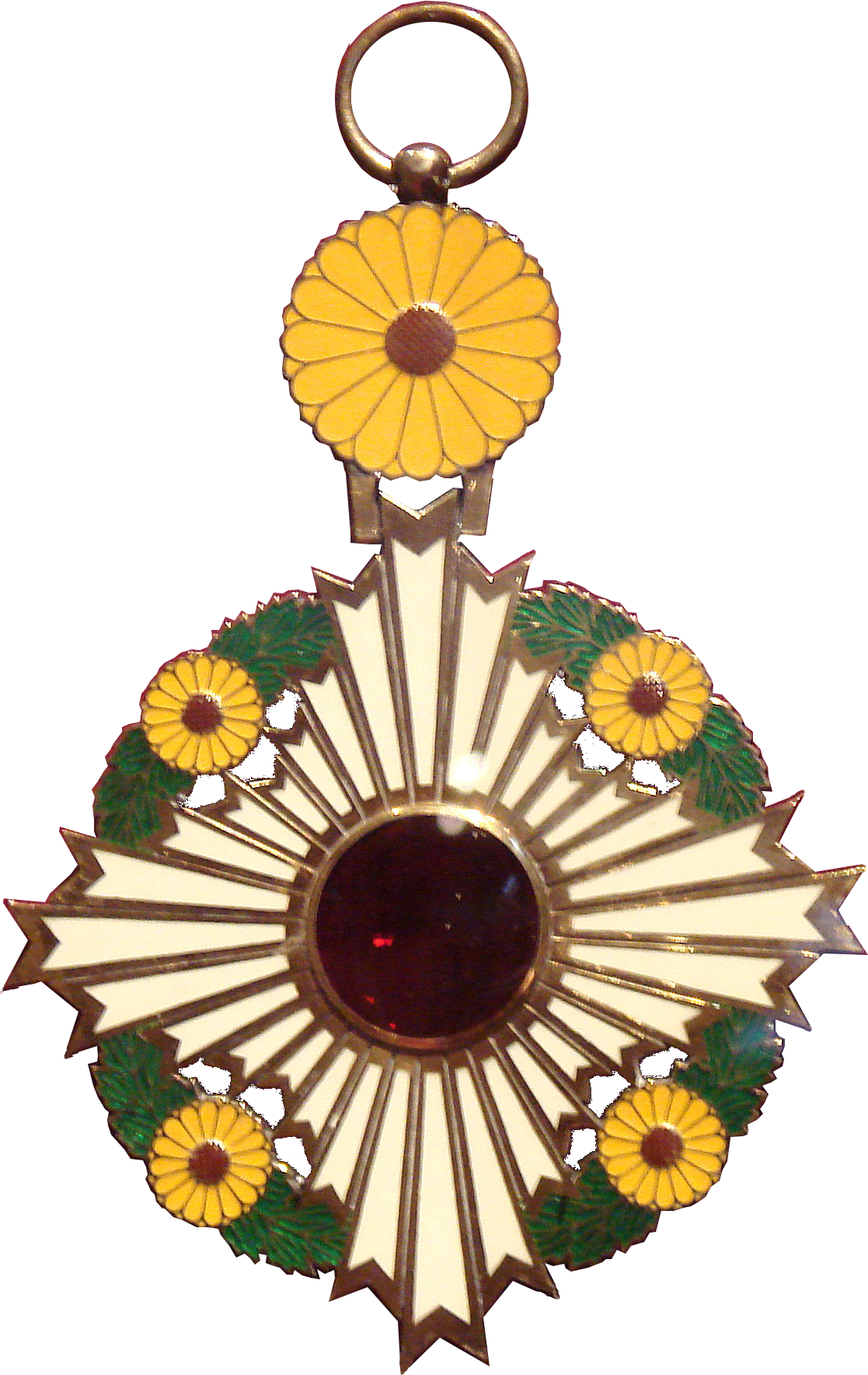 Order Of The Chrysanthemum Of Victor Emmanuel Iii Of - Order (1215x1943), Png Download