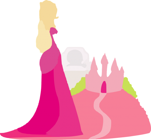 Princess,castle,fairy - Cuento De Hadas Png (500x462), Png Download