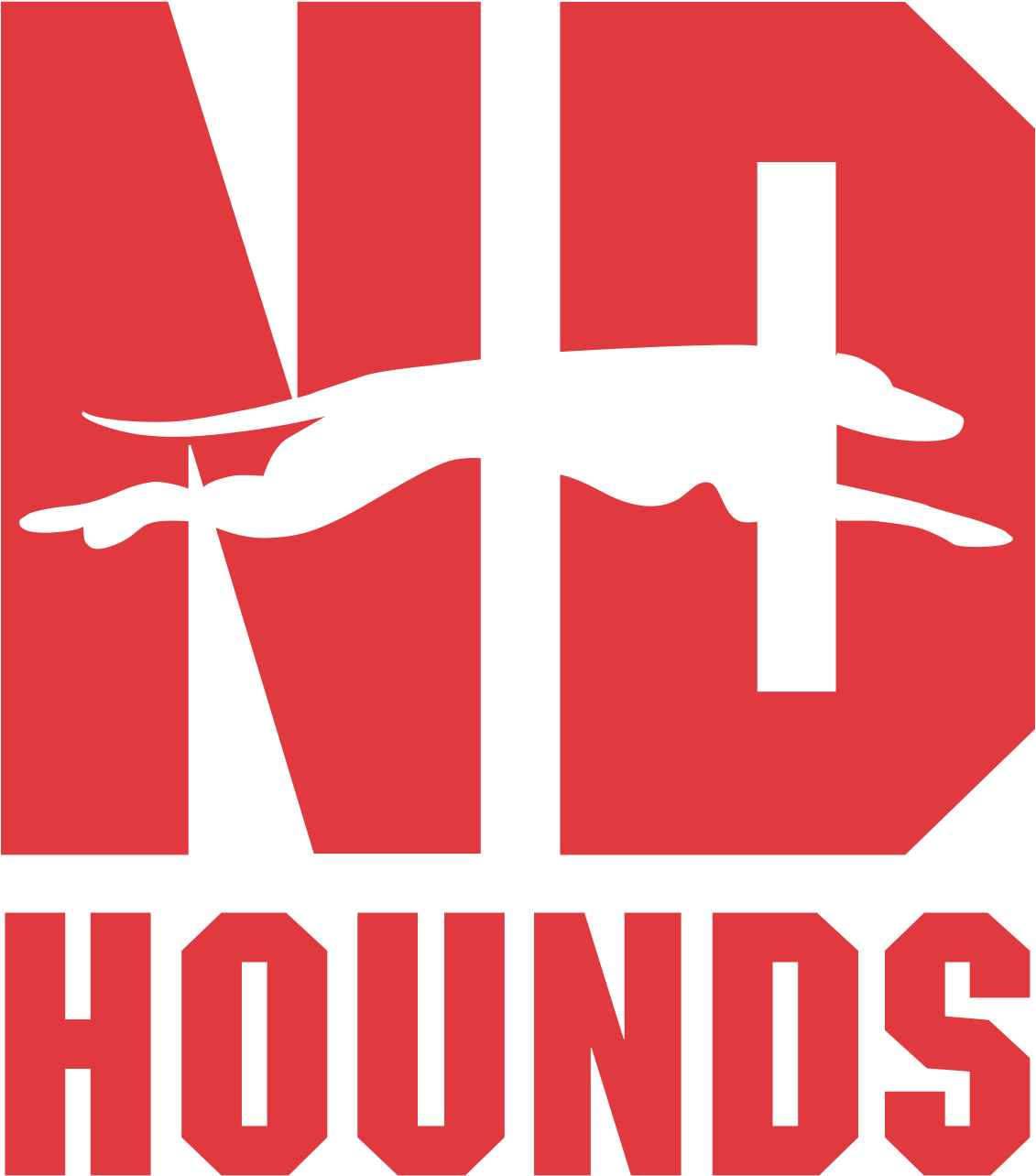Notre Dame Hounds (1200x1392), Png Download