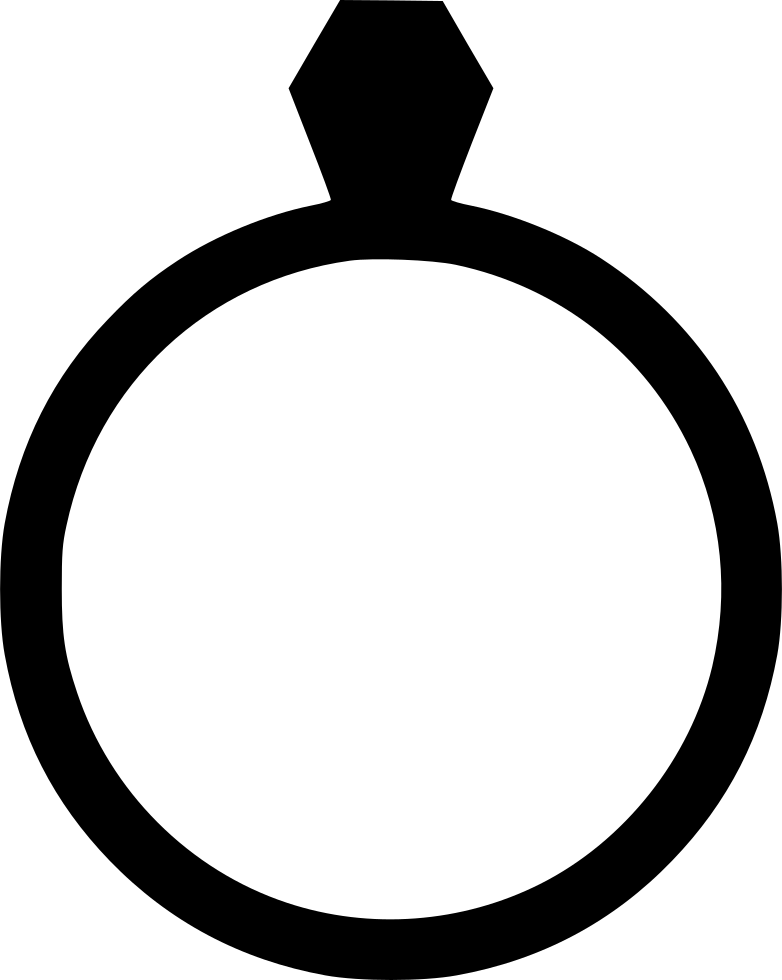 Ring Png Icon Free - Clip Art (782x980), Png Download