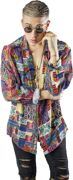 Bad Bunny Photoshoot Gessusreyes Diciembre - Bad Bunny Sin Fondo (237x578), Png Download