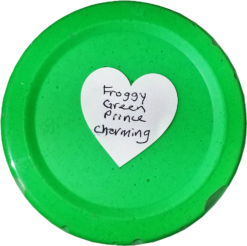 Froggy Green Prince Charming Slime - Photograph (600x553), Png Download