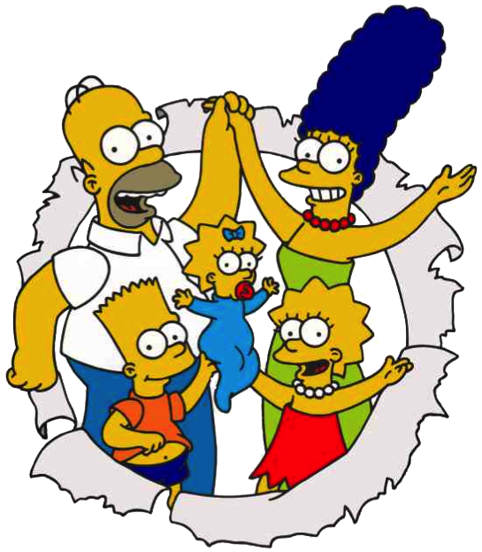The Simpsons Png Image - Imagens Simpsons Png (545x623), Png Download