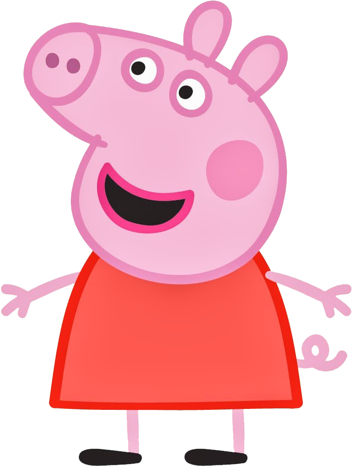 Peppa Pig Png Pack - Peppa Pig - Peppa Cardboard Cut Out Standee (834x1020), Png Download