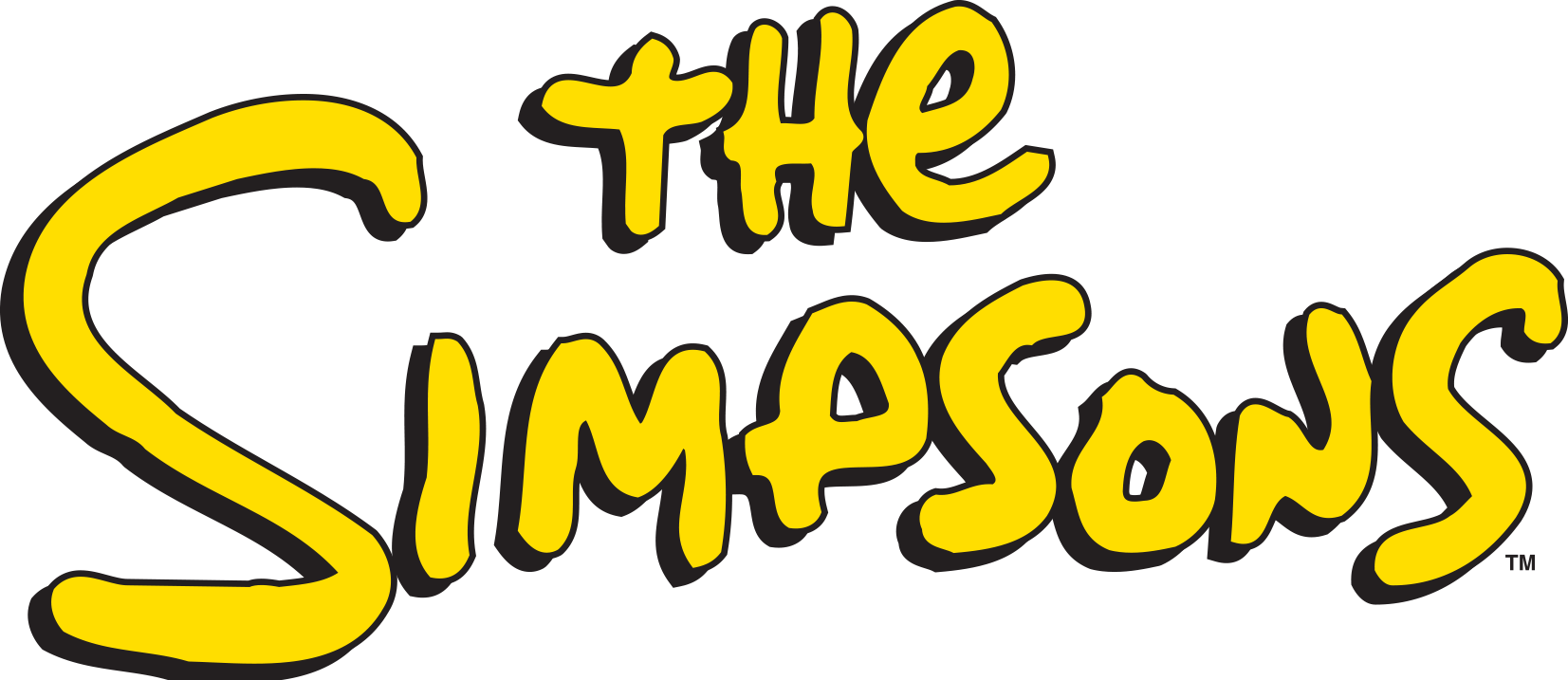 Watch The Simpsons - Los Simpson Logo Png (1653x717), Png Download