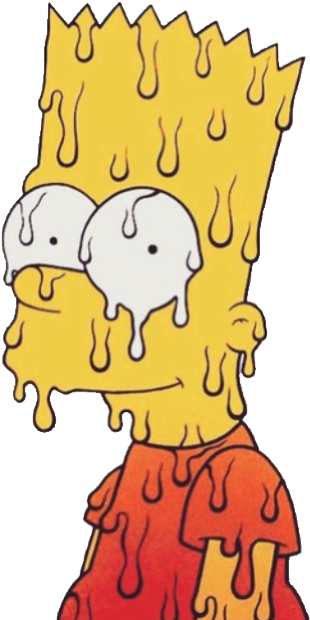 Free: Bart Bartsimpson Simpsons Thesimpsons Tumblr People - Depressed Bart  Simpson Png 