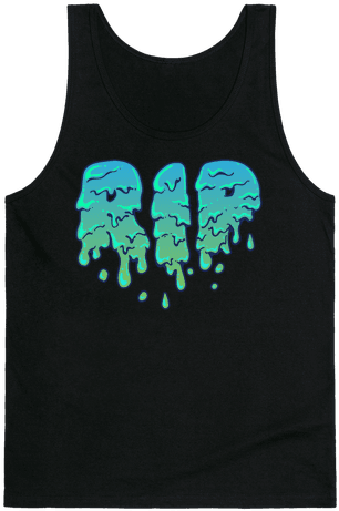 Rip Green Slime Tank Top - Secrets Don T Make Friends (484x484), Png Download