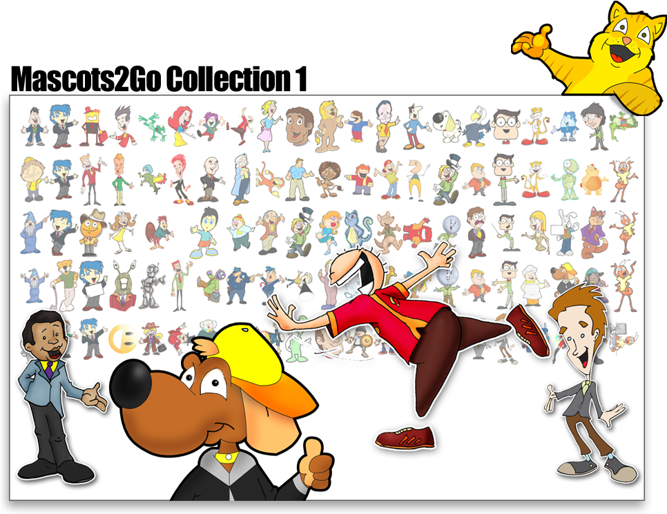 Cartoons collection. Collection cartoon. Cartoon collection volle.