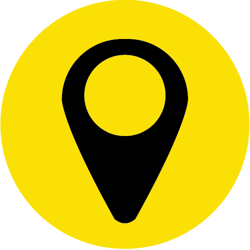 Gps Tracking System - Gps Icon Png Yellow (500x500), Png Download