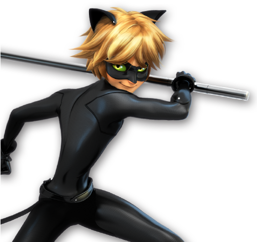 Miraculous Chat Noir Web Desktop - Miraculous Cat Noir (510x490), Png Download