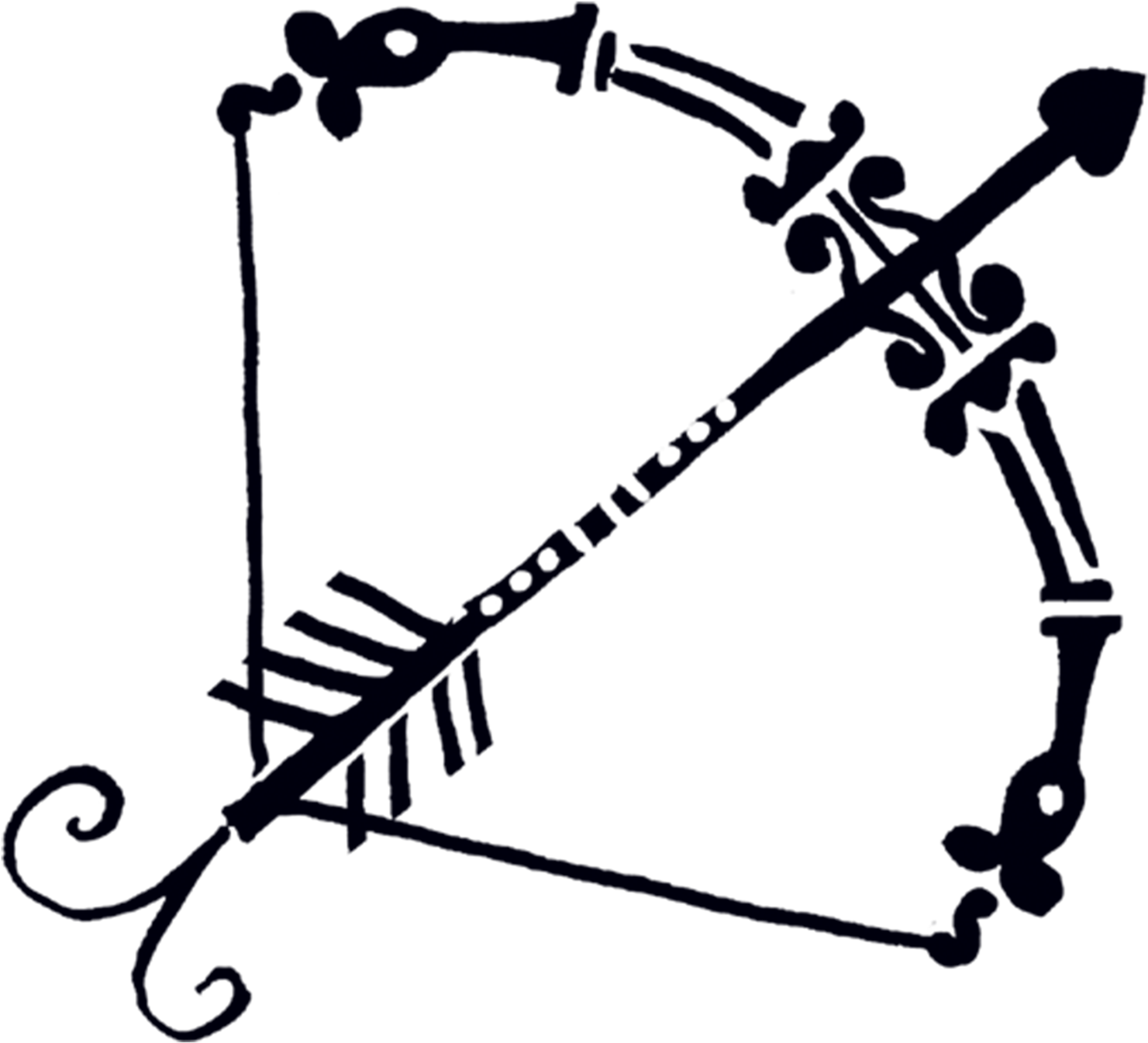 Sagittarius - Sagittarius - Sagittarius - Sagittarius - Временное Тату Я Стрелец Мнетату (2048x2048), Png Download