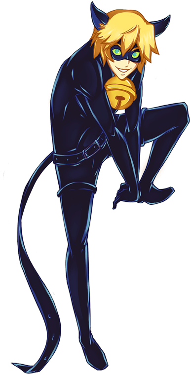 Cat Noir Png (600x800), Png Download