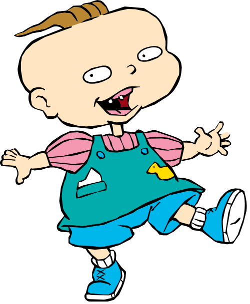 Can We Get A Phil From Rugrats Flair - Rugrats Phil And Lil (500x609), Png Download