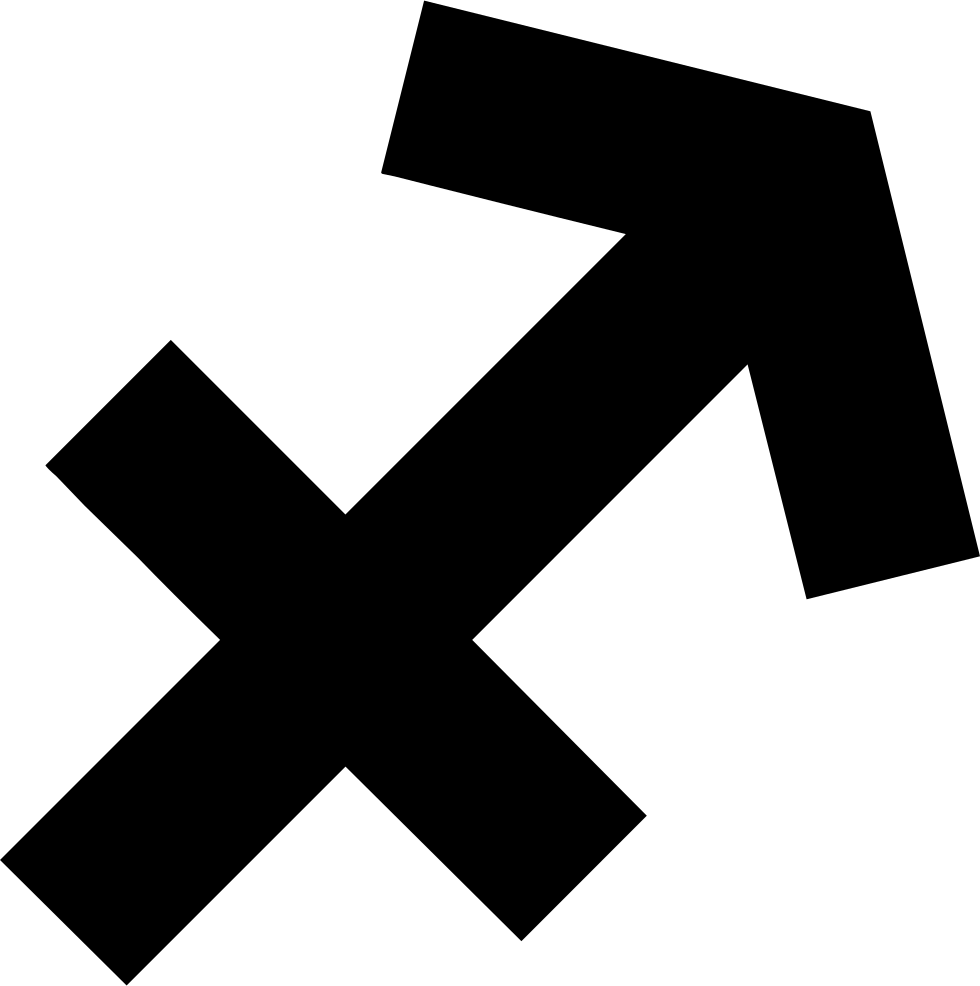 Png File - Desenho Do Simbolo Do Sagitário (980x986), Png Download