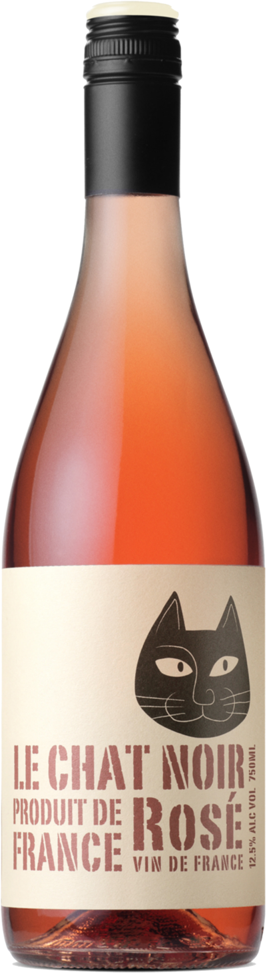 Le Chat Noir Rosé - Le Chat Noir Aude Valley Rosé 2015 (1600x2000), Png Download