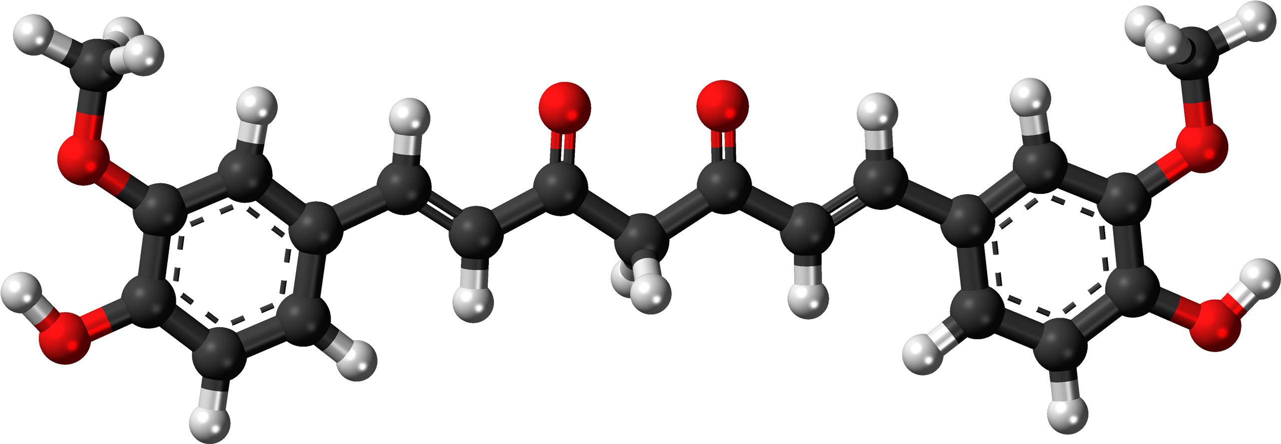 Curcumin Keto 3d Balls - Important Biochemicals And Organic Compounds [book] (2676x1000), Png Download