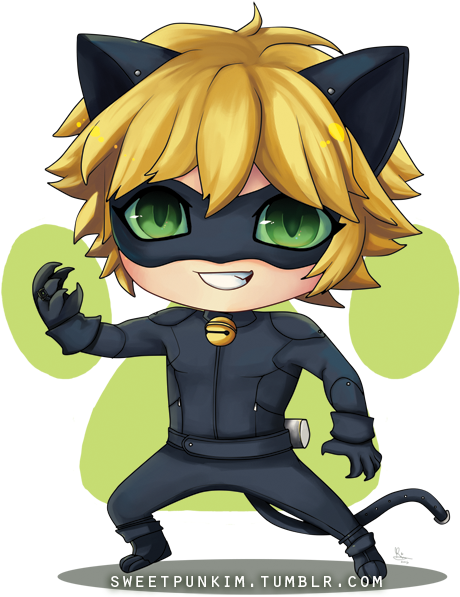 Chatnoir, Marinette, Miraculous Ladybug, Catnoir, Adrien (509x644), Png Download