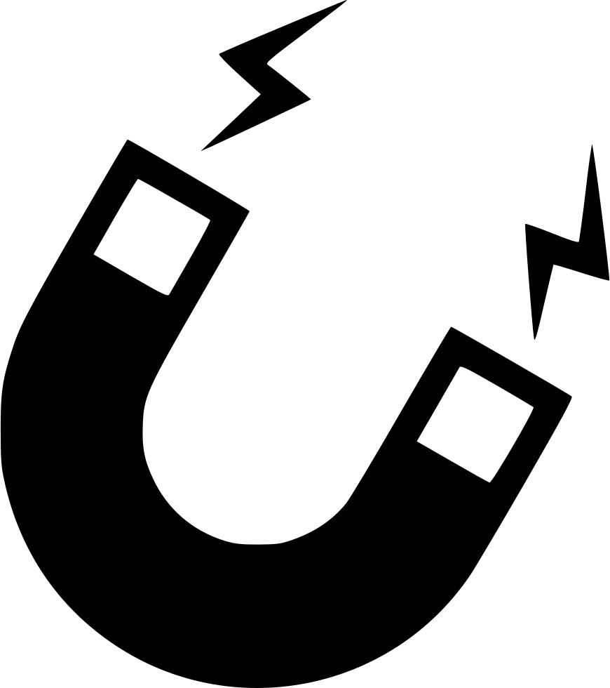 Magnet Comments - Attraction Icon (870x980), Png Download