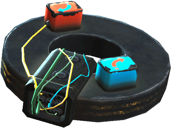 Fo4 High Powered Magnet - Mri Machine Fallout 4 (671x526), Png Download