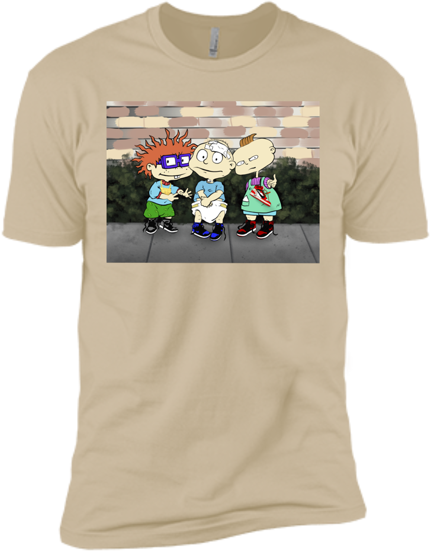 Rugrats X Paid In Full Premium T-shirt - Vintage Camp T Shirts (1155x1155), Png Download
