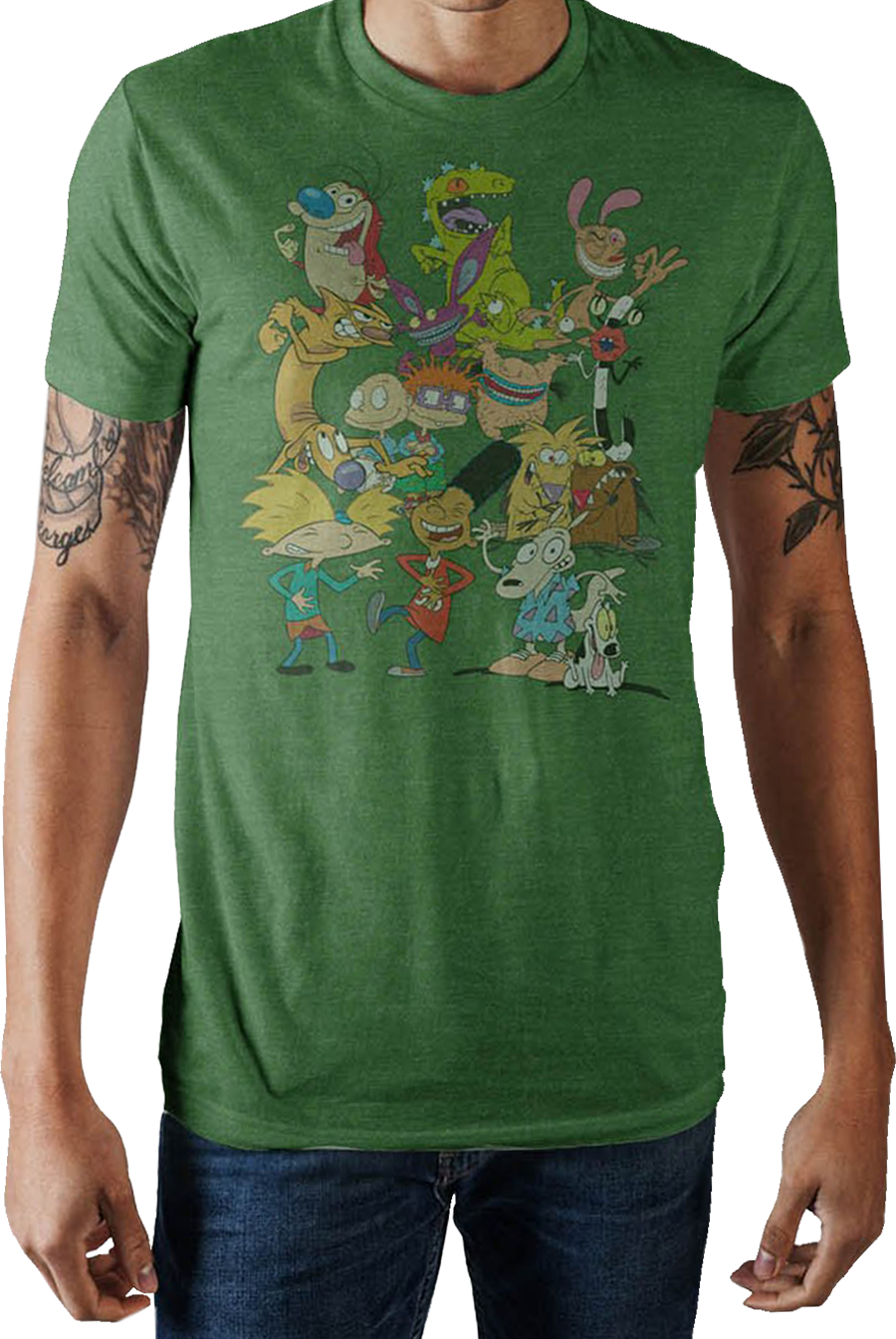 Nickelodeon All Stars T Shirt - Shirt Emilia Re Zero (900x1345), Png Download