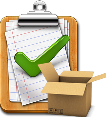 Home - Home - Inventory - Inventory Management System Icon (344x381), Png Download