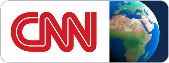 Cnni Globe Logo - Logo De Cnn Internacional (600x260), Png Download