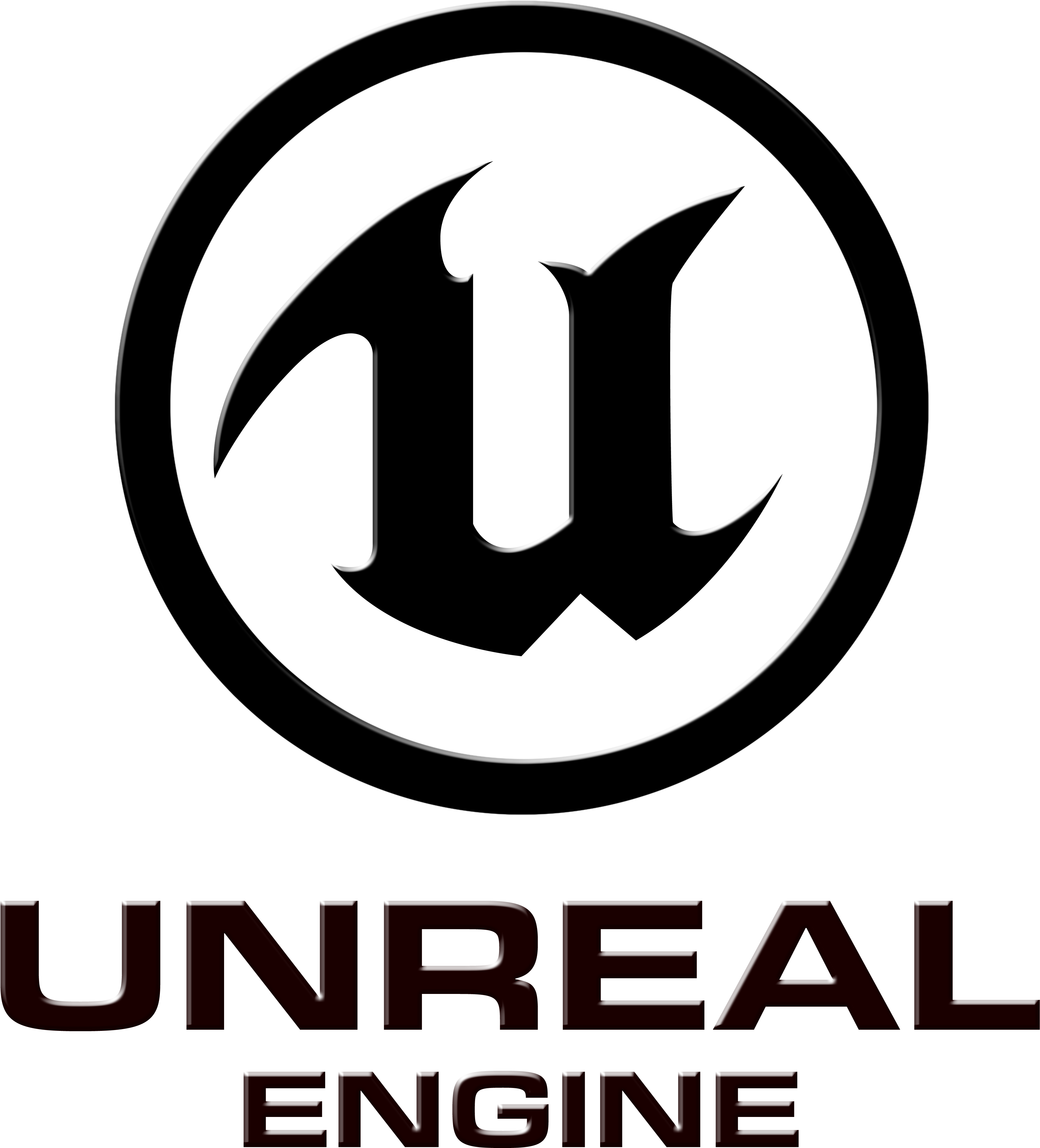 Learn 3d Arch Viz Using 3dsmax, Vray And Unreal Engine - Unreal Engine ロゴ (4012x4469), Png Download