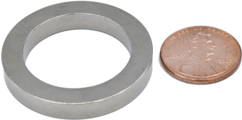 Supermagnetman Radial Ring Magnet - Magnet (350x350), Png Download