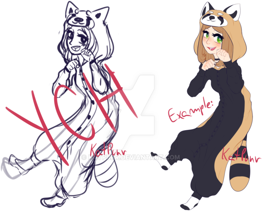 Freeuse Stock Closed Kigurumi Auction Katpurr On Graphic - Giant Panda (982x814), Png Download