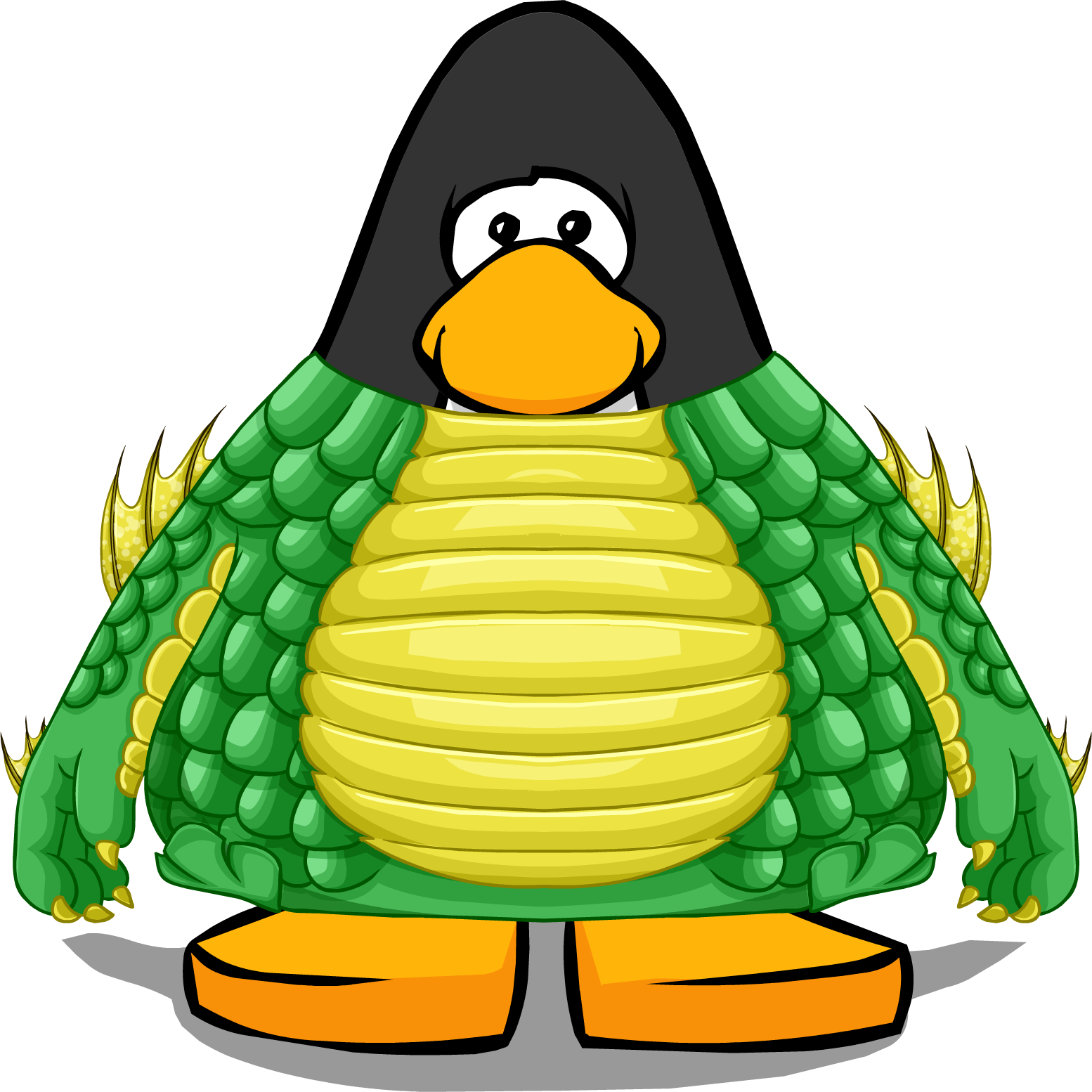 Swamp Monster Costume From A Player Card - Swamp Penguin (1554x1554), Png Download